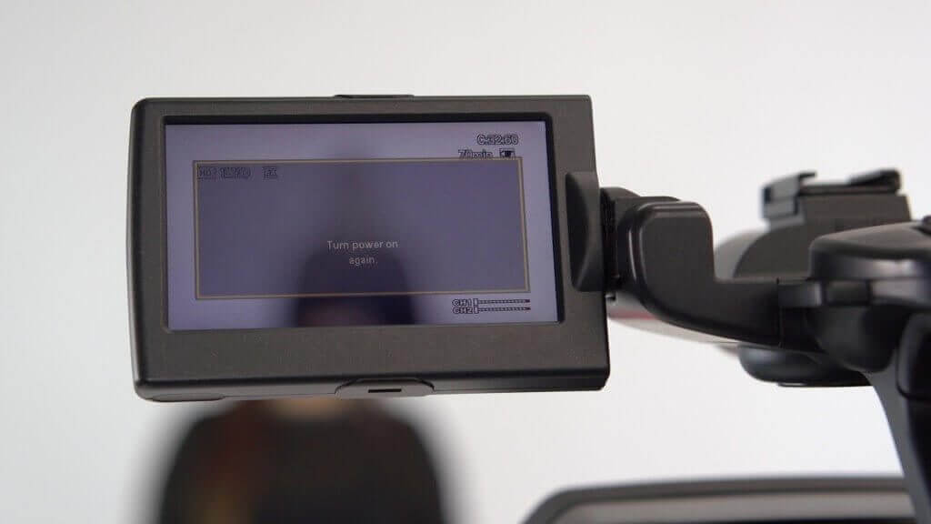 Sony C:32:60 Lens Error Workaround For HDR-FX1000, HDR-Z5u, HDR-AX2000 and  HXR-NX5u